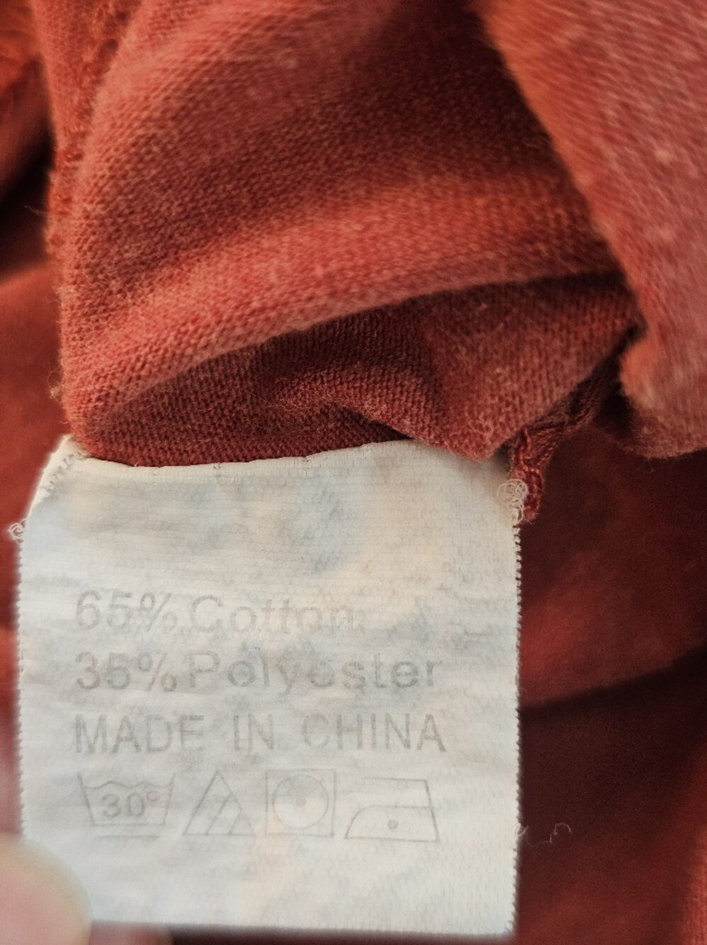 ROMWE Rust Red California Graphic Tee - Picture 4 of 7